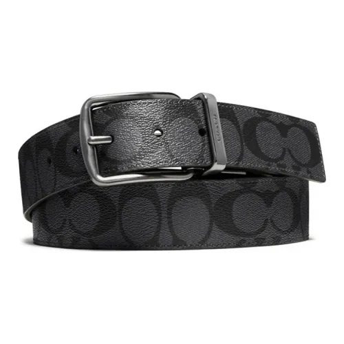 COACH PVC Поливинилхлорид Кожаные ремни Мужской