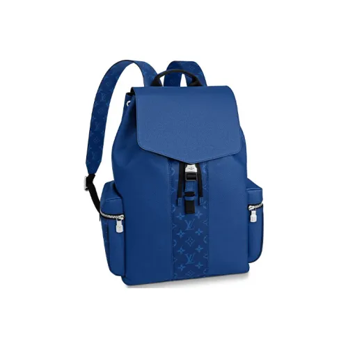 LOUIS VUITTON Холст Рюкзак Мужской Синий