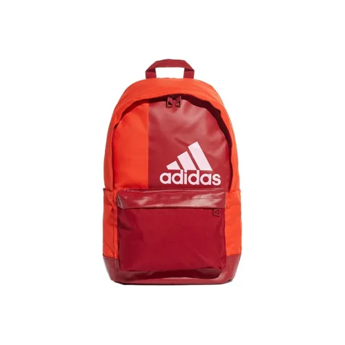 Adidas Полиэстер Плетеная Ткань Рюкзак Стандартный Унисекс Оранжевый