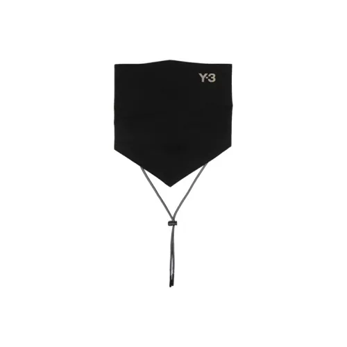 Y 3 Хлопковая ткань Маски для лица Унисекс Черный