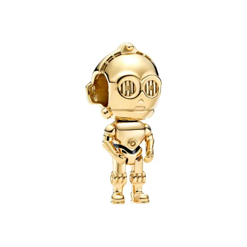 Pandora Золотой Покрытый Медный Серебряный Сплав Ювелирные Аксессуары Унисекс