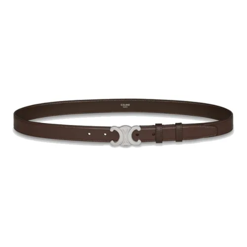 Celine Triomphe Ремни из коровьей кожи для мужчин