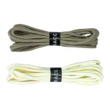 Хаки Круглый Шнурки*1 Упаковка + Экрю Круглый Шнурки*1 Пара