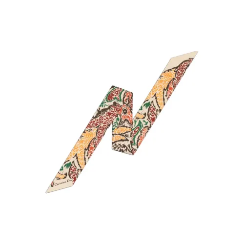 DIOR Шелковые шарфы Многоцветные Женские