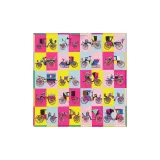 Розовый/Желтый