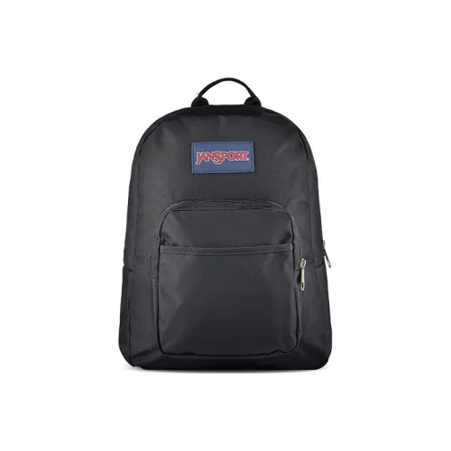JanSport Полиэстер Рюкзак Средний Унисекс Черный