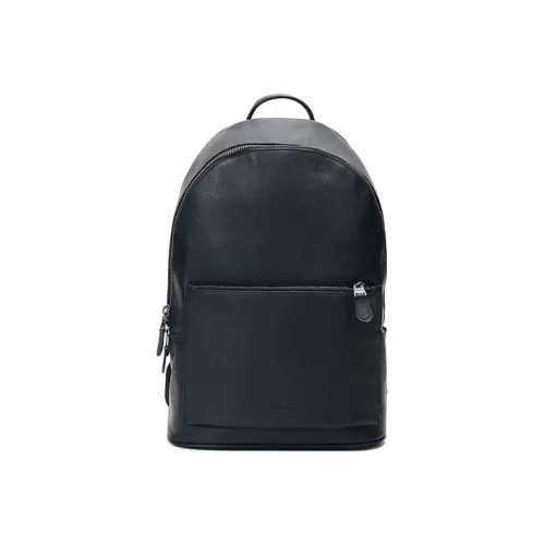 COACH Metropolitan Кожа Рюкзак Большой Мужской Черный