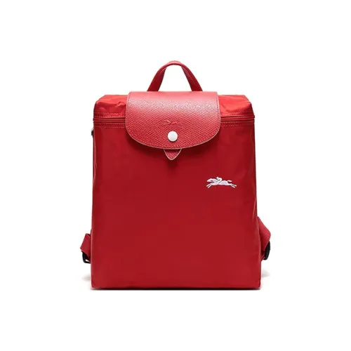 LONGCHAMP Le Pliage Ткань Рюкзак Стандартный Женский Вермильон