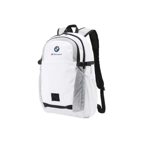 PUMA BMW M Motorsport Полиэстер Рюкзак Стандартный Унисекс Белый