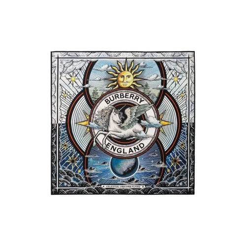 Burberry Шелковые шарфы Унисекс