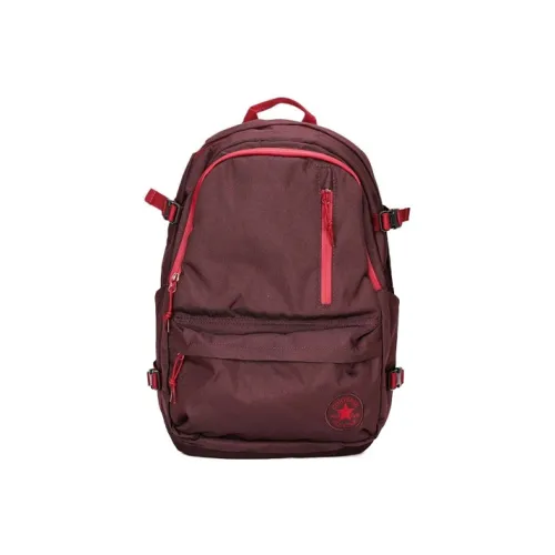 Converse Polyester Backpack Regular Unisex Burgundy Конверс Полиэстер Рюкзак Стандартный Унисекс Бордовый