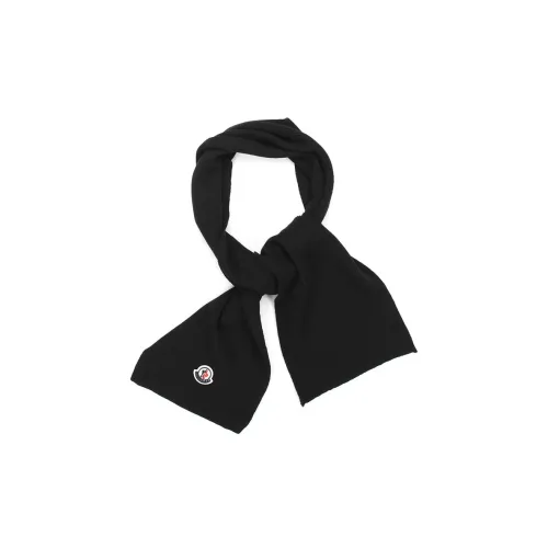 Moncler Wool Knit Шарфы Черный Kids