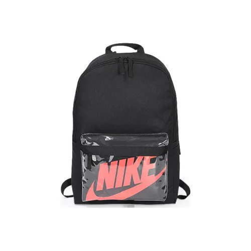 Nike ПВХ Рюкзак Стандартный Унисекс Черный Красный