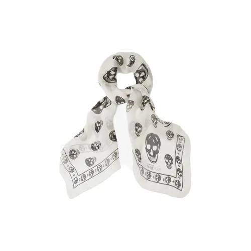 Alexander McQueen Шелковые шарфы Унисекс