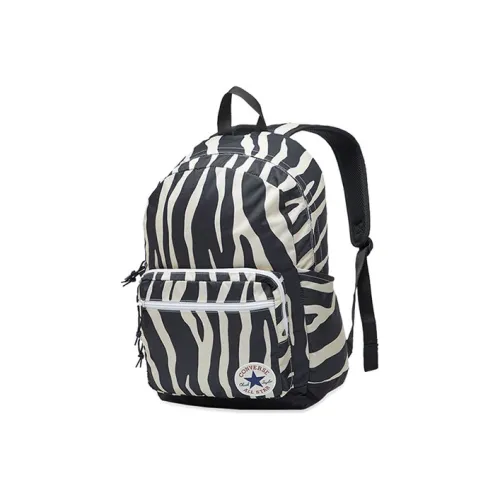 Конверс GO 2 Ткань Рюкзак Стандартный Унисекс Зебра С принтом