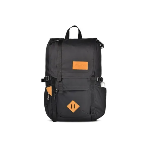 JanSport Полиэстер Рюкзак Спортивная Сумка Альпинистский Рюкзак Рюкзак Стандартный Унисекс Черный