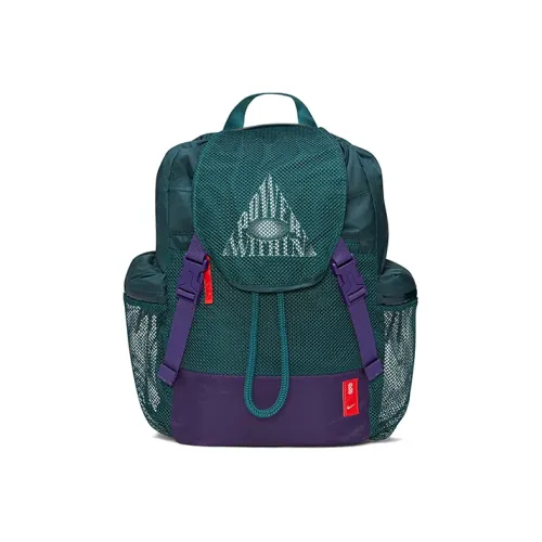 Nike Полиэстер Рюкзак Стандартный Унисекс Темный Atomic Синий Новый Орхидея Фиолетовый Перечно Красный