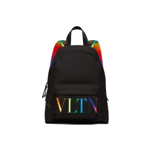 Valentino Нейлон Рюкзак Унисекс Черный