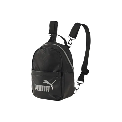PUMA Artificial Leather Backpack Mini Unisex Black PUMA Искусственная кожа Рюкзак Мини Унисекс Черный