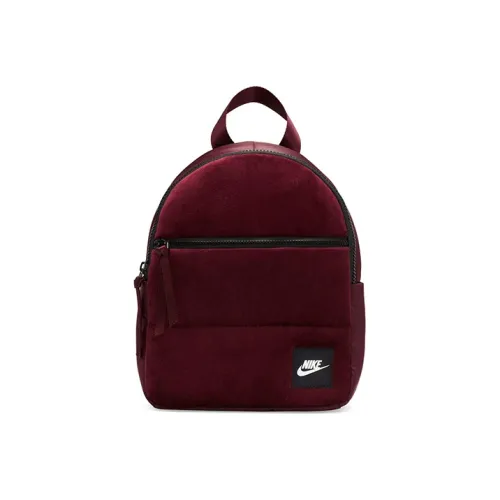 Nike Нейлон Рюкзак Мини Унисекс Коричневый Красный