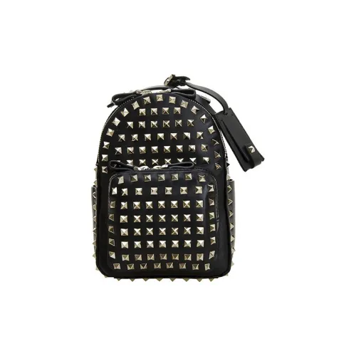 Valentino Рюкзак из коровьей кожи женский черный