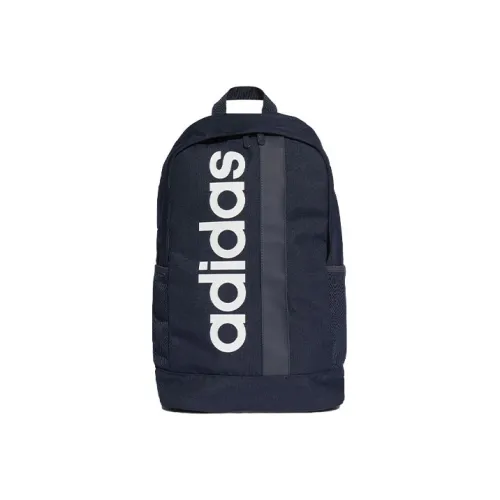 Adidas Polyester Backpack Standard Unisex Dark Blue Adidas Полиэстер Рюкзак Стандартный Унисекс Темно-Синий