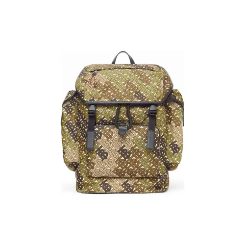 Burberry Nylon Backpack Medium Men's Khaki Green Burberry Нейлоновый рюкзак средний мужской хаки зеленый