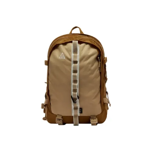 nike Полиамид Рюкзак Стандартный Мужской Бежевый Коричневый
