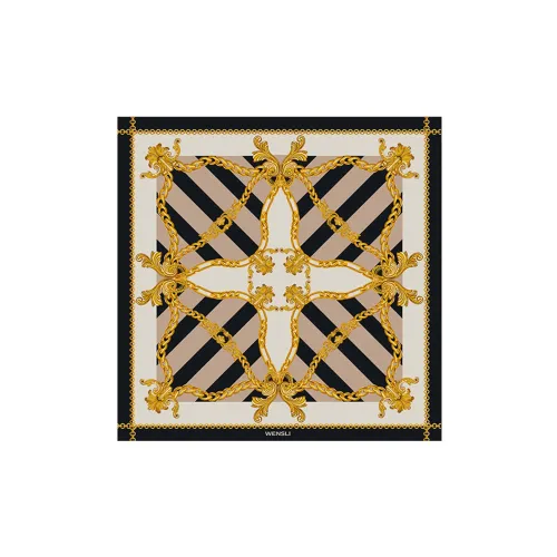 WENSLI Шелковые шарфы для женщин