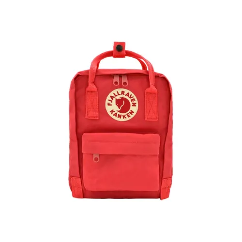 Fjallraven 7L Backpack Backpack Vinlon F Fabric Peach Pink Unisex Фджалльравен 7L Рюкзак Рюкзак Vinlon F Ткань Персиково-розовый Унисекс