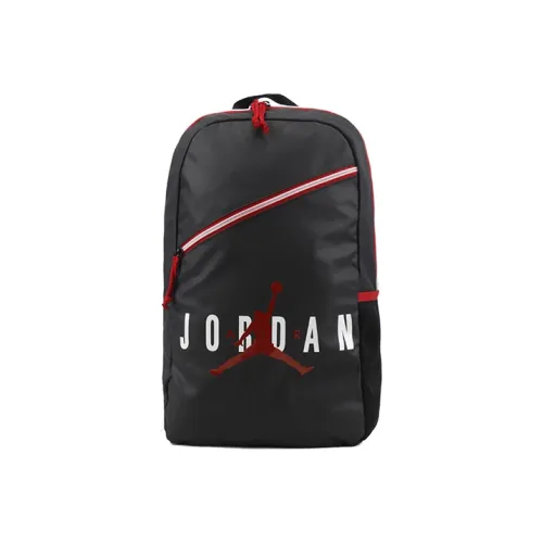 Jordan Polyester Backpack Standard Unisex Black Джордан Полиэстер Рюкзак Стандартный Унисекс Черный