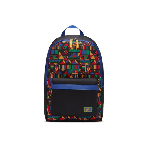 Nike Heritage Polyester Backpack Unisex Black Найк Heritage Полиэстер Рюкзак Унисекс Черный