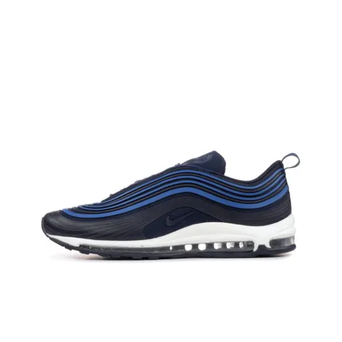 Nike Air Max 97 Low Беговые кроссовки Мужские Синие Черные