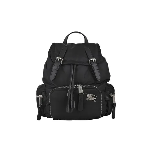 Burberry Холст Рюкзак Унисекс Черный