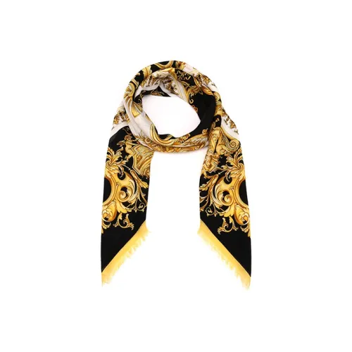 VERSACE Шарфы из шелка с тутовым узором Мужской