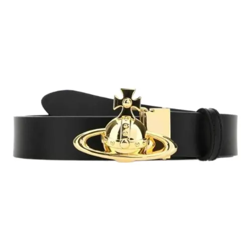 Vivienne Westwood Ремни из коровьей кожи, черные, унисекс