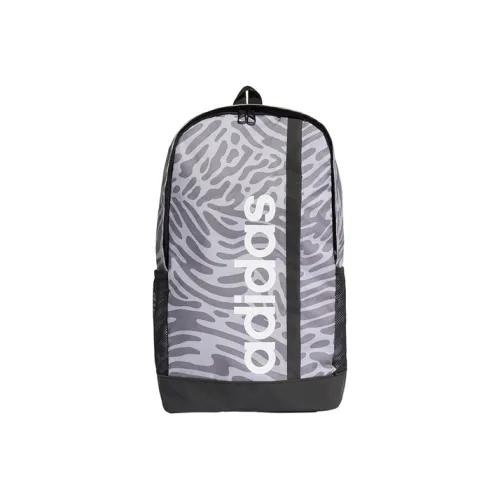 Adidas Polyester Backpack Standard Women's Gray Adidas Полиэстер Рюкзак Стандартный Женский Серый