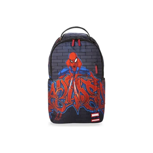 SPRAYGROUND Marvel collaboration Рюкзак из искусственной кожи стандартный унисекс черный