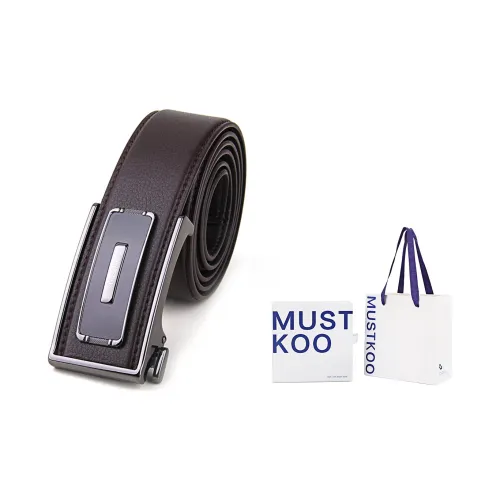 MUSTKOO Ремни из коровьей кожи для мужчин