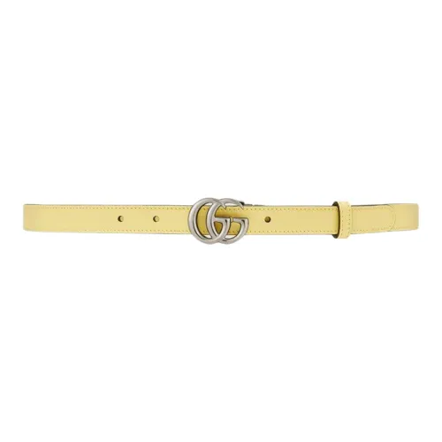 GUCCI Double G Ремни из кожи с застежкой Унисекс