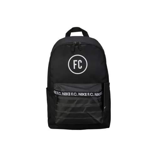 nike Полиэстер Рюкзак Стандартный Унисекс Черный Серый