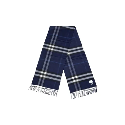 Burberry Вязаные Шарфы Унисекс Синий