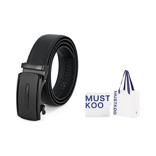 MUSTKOO Ремни из коровьей кожи для мужчин