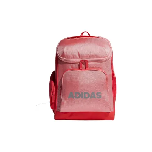 Adidas Полиэстер Рюкзак Стандартный Унисекс Оранжевый Красный