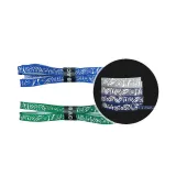 Градиент Синий Пейсли 3M Светоотражающие Шнурки*1 Пара + Градиент Зеленый Пейсли 3M Светоотражающие Шнурки*1 Пара