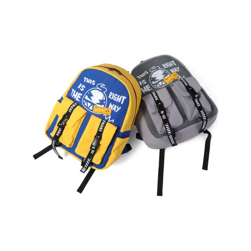 GENANX Полиамид Рюкзак Стандартный Унисекс Серый Желтый