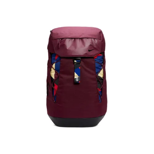 Nike Полиэстер Рюкзак Стандартный Унисекс Найт Ред Бордовый
