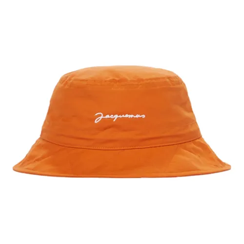 Jacquemus Cotton Bucket Hats Оранжевый Женский