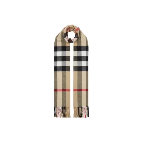 Burberry Кашемир Вязаные Шарфы Белый Женские