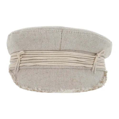 RUSLAN BAGINSKIY Хлопковая шляпа Светло-янтарного цвета Унисекс